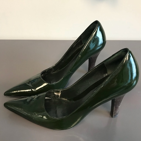 deep green heels